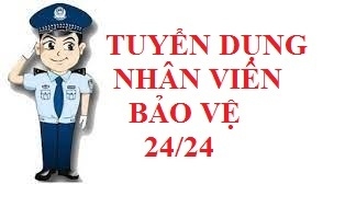 tuyen nhan vien bao ve lam viec tai ben tre